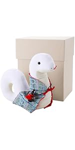 Amazon.co.jp: 【SAKIKU-EN】 2025年 干支置物 龍村美術織物 木目込